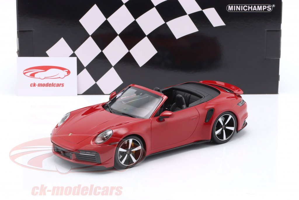 ミニカー MINICHAMPS Porsche 911 turbo Cabriolet Minichamps 1:18 Porsche 911 (992) Turbo S Cabriolet Año de