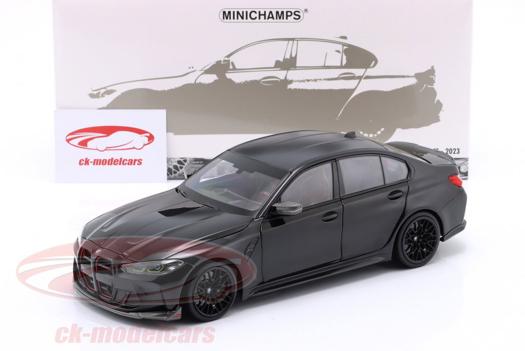 Minichamps 1:18 BMW M3 CS Year 2023 black metallic 110023502 model