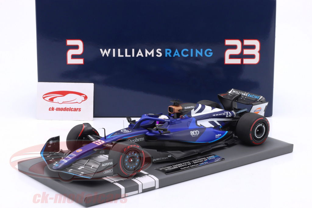 Minichamps 1:18 Alexander Albon Williams FW45 #23 8th British GP