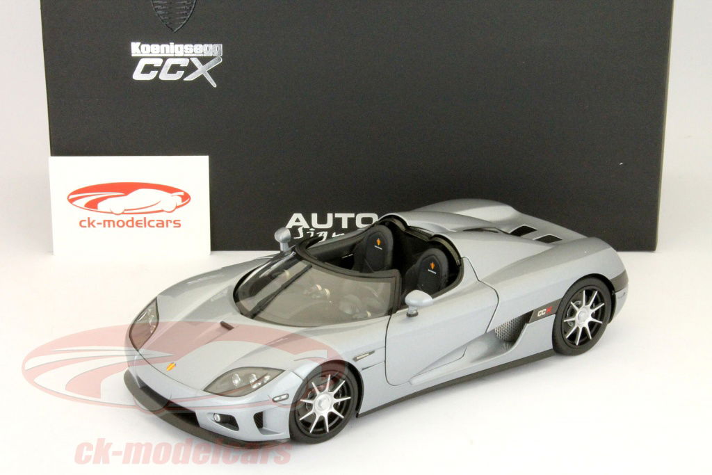 AUTOart 1:18 Koenigsegg CCX silver / silver 79003 model car