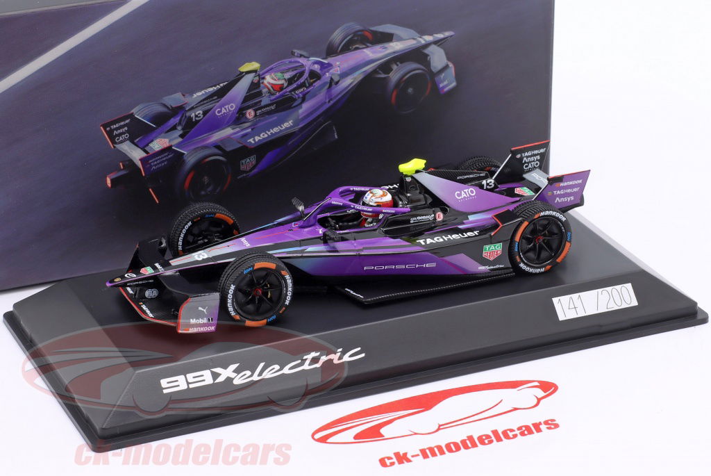 Spark 1:43 A. F. da Costa Porsche 99X Electric #13 Formula E