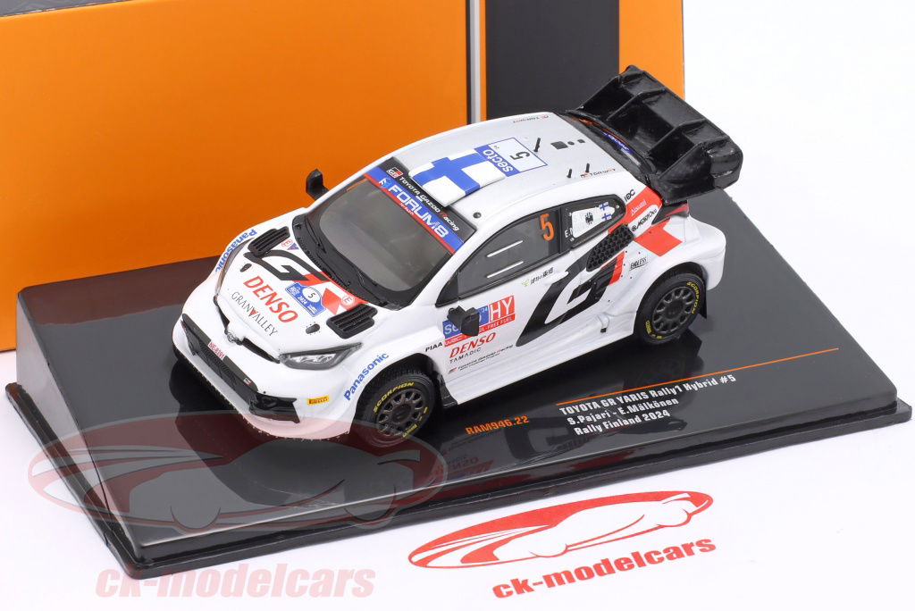 Ixo 1:43 Toyota GR Yaris Rally1 Hybrid #5 4th Rallye Finland 2024
