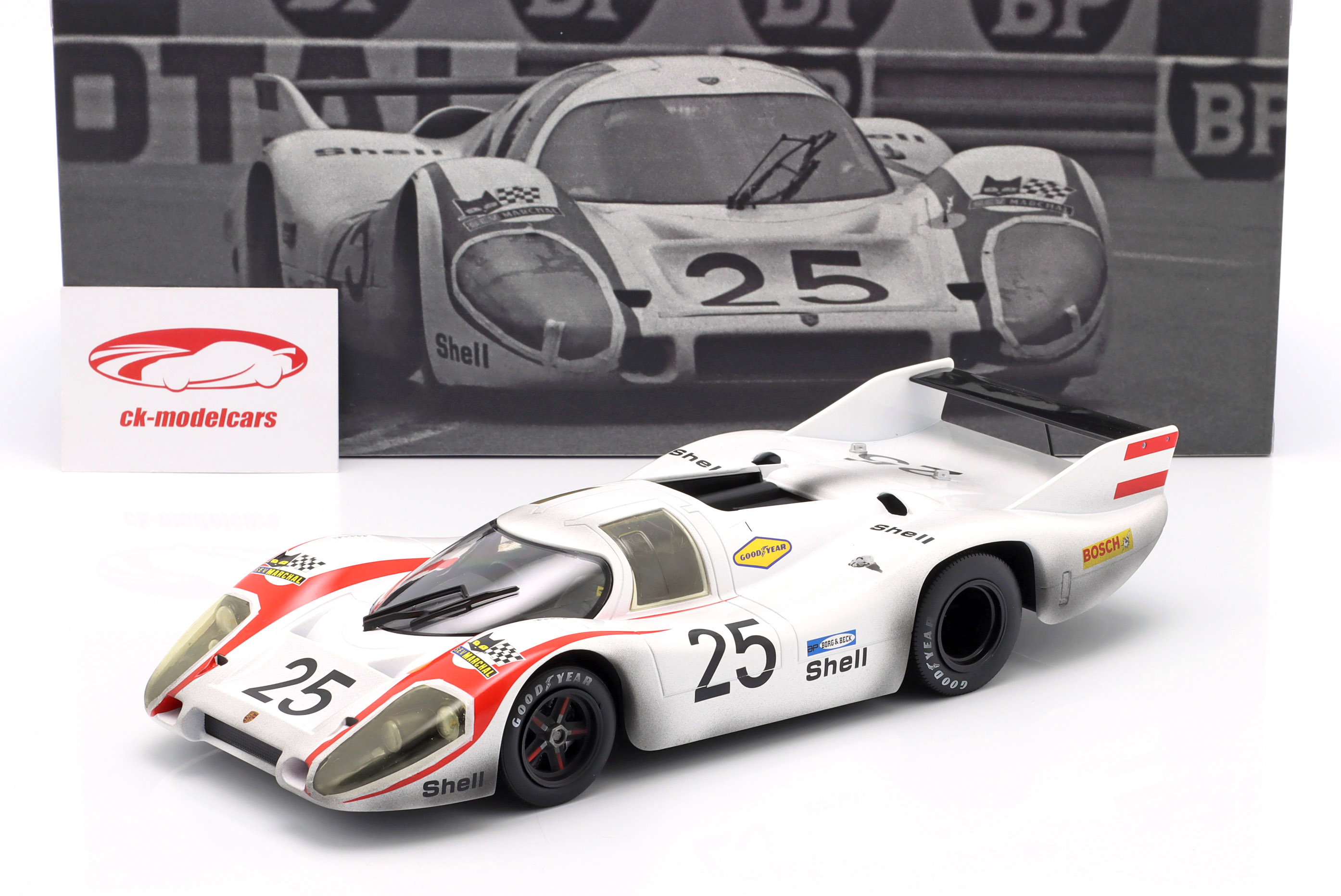 WERK83 1:18 Porsche 917LH Dirty Version #25 24h LeMans 1970 Elford