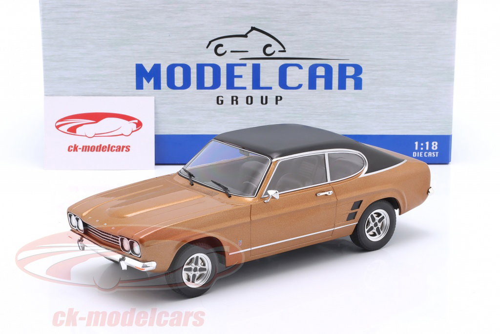 ModelCarGroup 1:18 Ford Capri MK I GXL year 1973 golden brown
