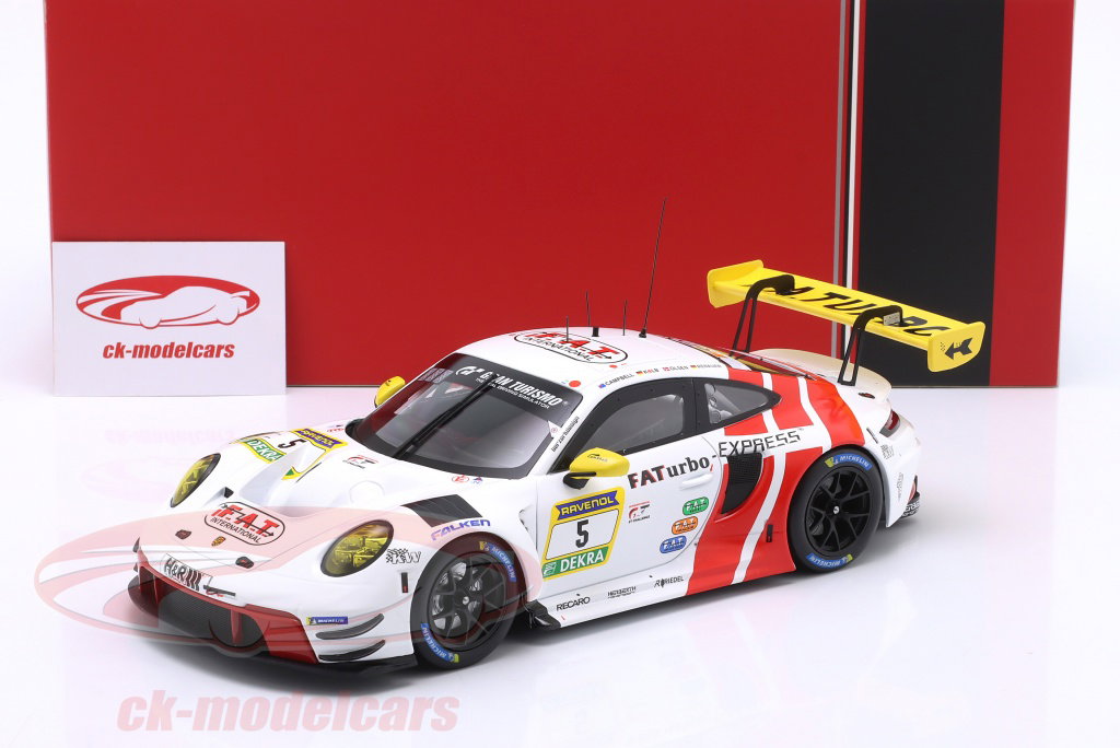 Ixo 1:18 Porsche 911 GT3 R #5 FAT Turbo 24h Nürburgring 2024