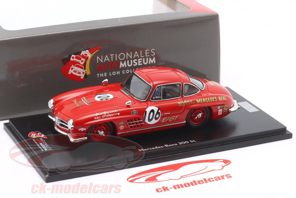 Spark 1:43 Mercedes-Benz 300 SL Don Ricardo #106 rot 43NAM007