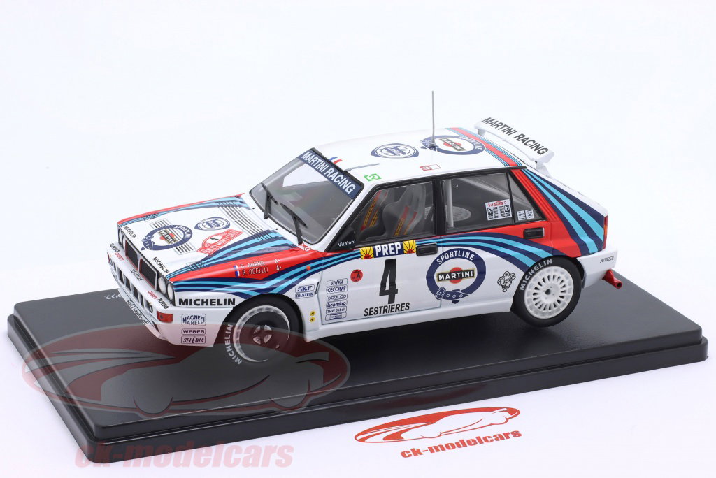 Altaya 1:24 Lancia Delta HF Integrale #4 Winner Rallye Monte Carlo
