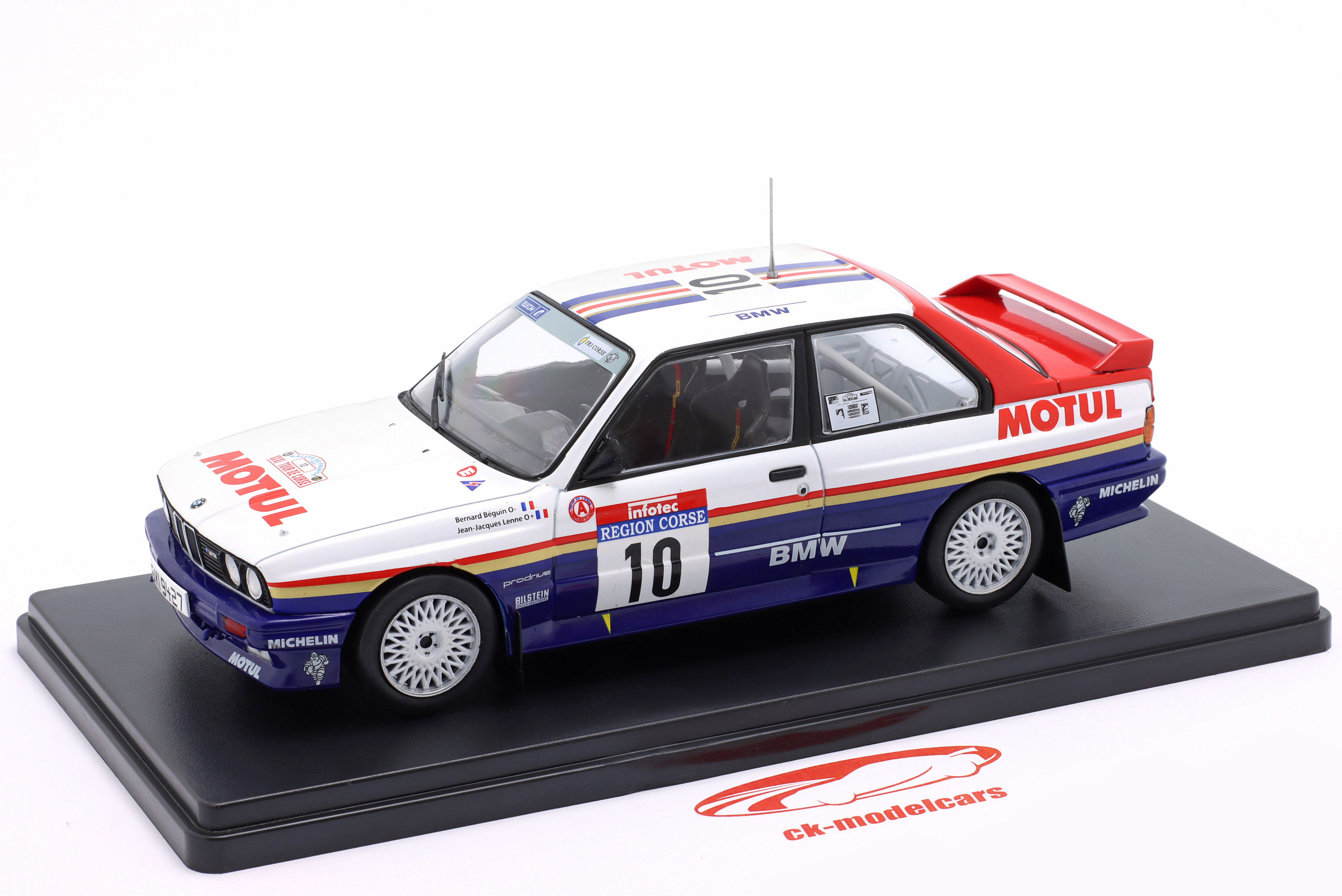 Altaya 1:24 BMW M3 (E30) #10 Winner Rallye Tour de Corse 1987