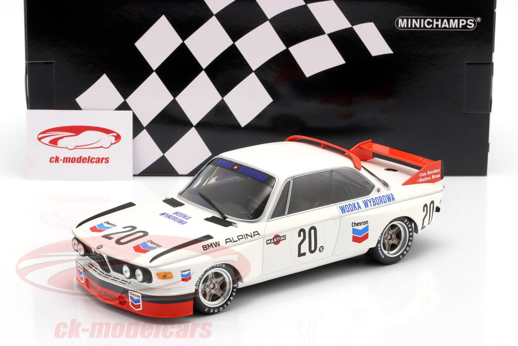 No.47 MINICHAMPS製 1/18  3.0 CSL 1973 155028132 – MINICHAMPS 1/18 - BMW 3.0 CSL - 1973 - Five Diecast