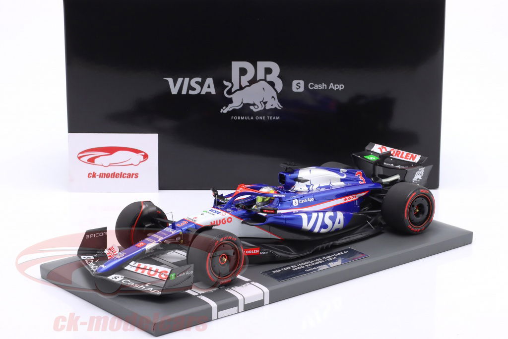 Minichamps 1:18 Daniel Ricciardo RB VCARB 01 #3 式 1 2024