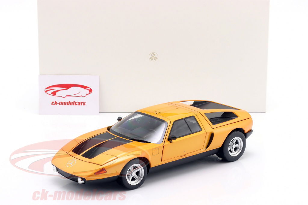 Norev 1:18 Mercedes-Benz C111 / II Year 1970 white autumn metallic
