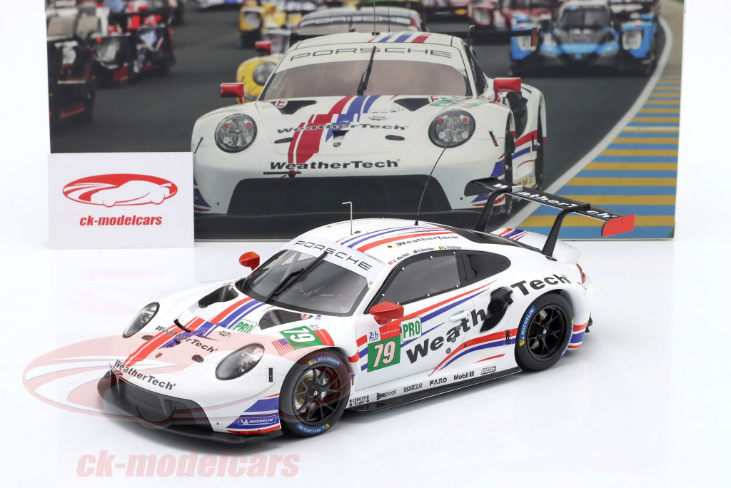 Ixo 1:18 Porsche 911 RSR #79 24h LeMans 2021 MacNeil, Bamber