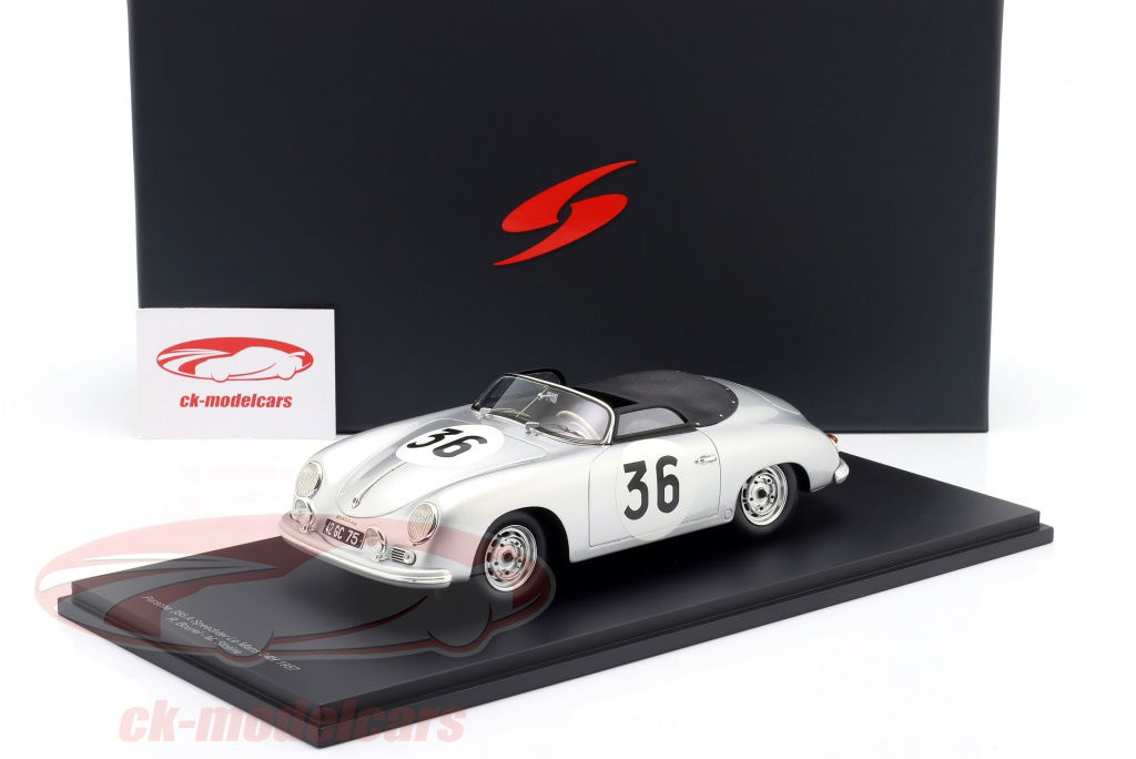 Spark 1:18 Porsche 356 A Speedster #36 24h LeMans 1957