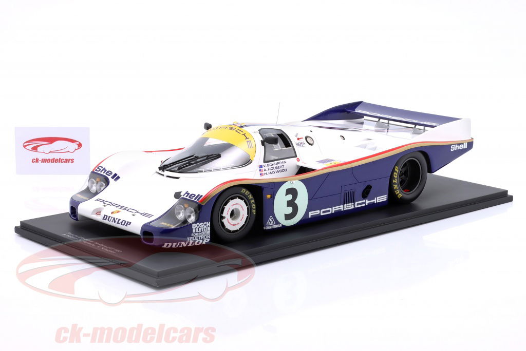 Spark 1:12 Porsche 956 #3 Winner 24h LeMans 1983 Schuppan, Haywood