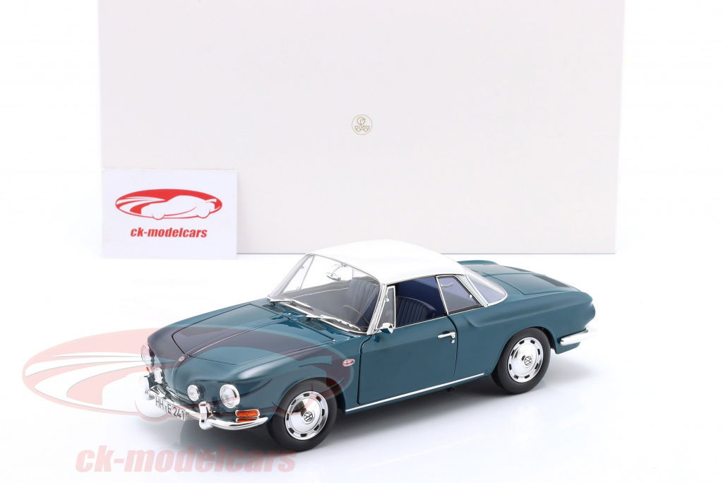 Norev 1:18 Volkswagen VW Karmann Ghia year 1961 sea blue 188646