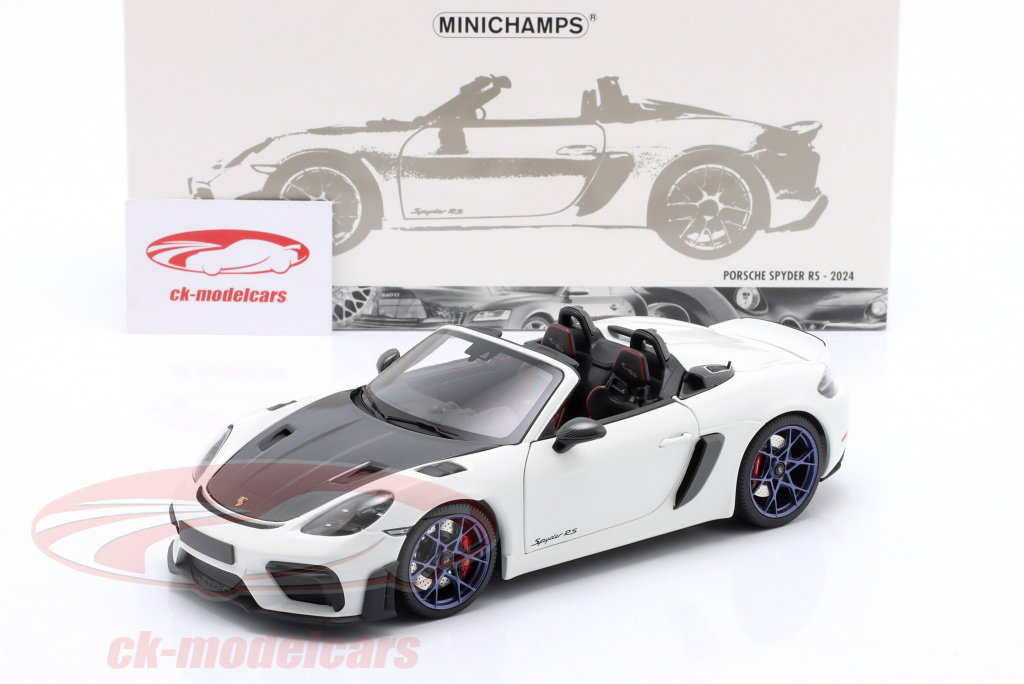 Minichamps 1:18 Porsche 718 Spyder RS Weissach package Year 2024