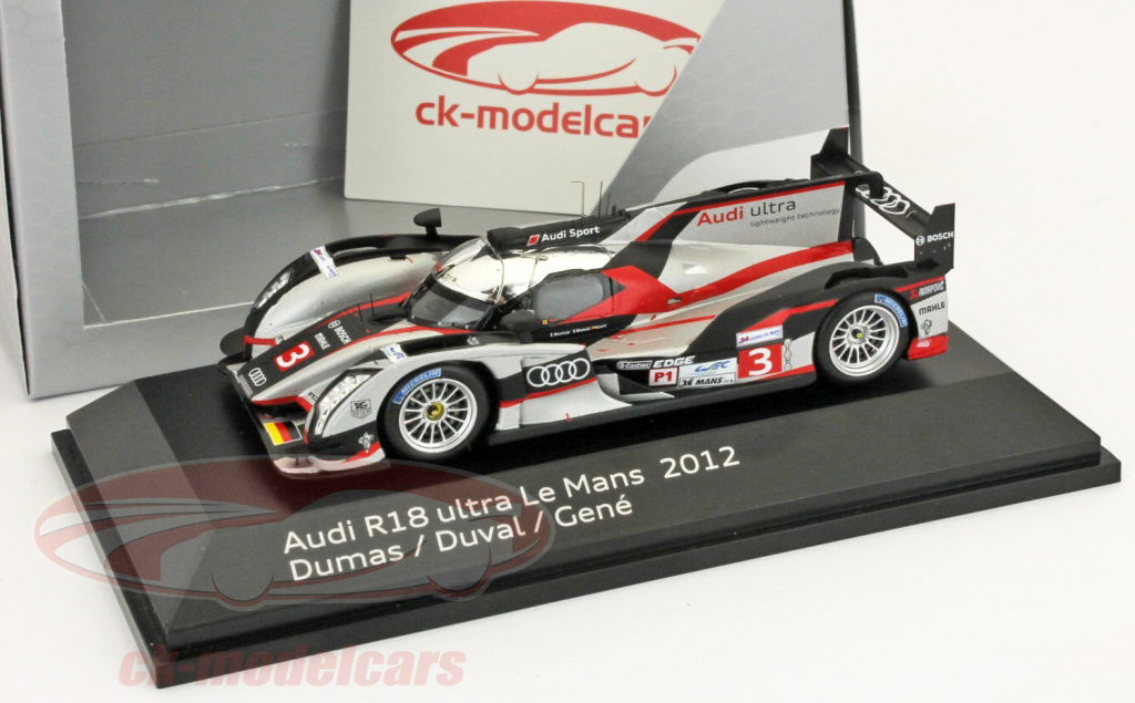 ミニカー 1/43 Spark Audi R18 TDI LM 24H 2011 1/43 Spark Audi R18 TDi Sport Team Joest car #1 2011 24 H