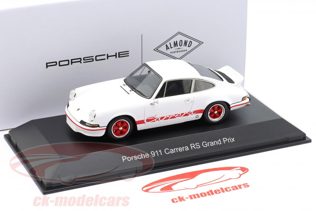 Spark 1:43 Porsche 911 Carrera RS 2.7 Grand Prix white / red