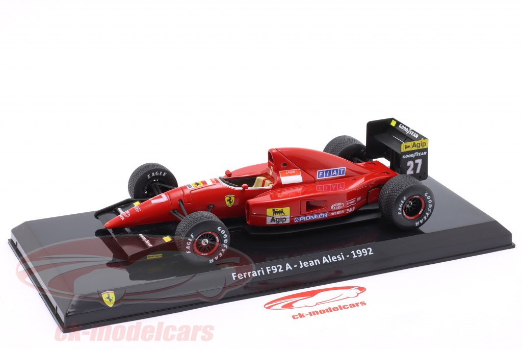 pennyフェラーリF.1 ヴィンテージモデル Premium Collectibles 1:24 Jean Alesi Ferrari F92A #27 式 1 1992