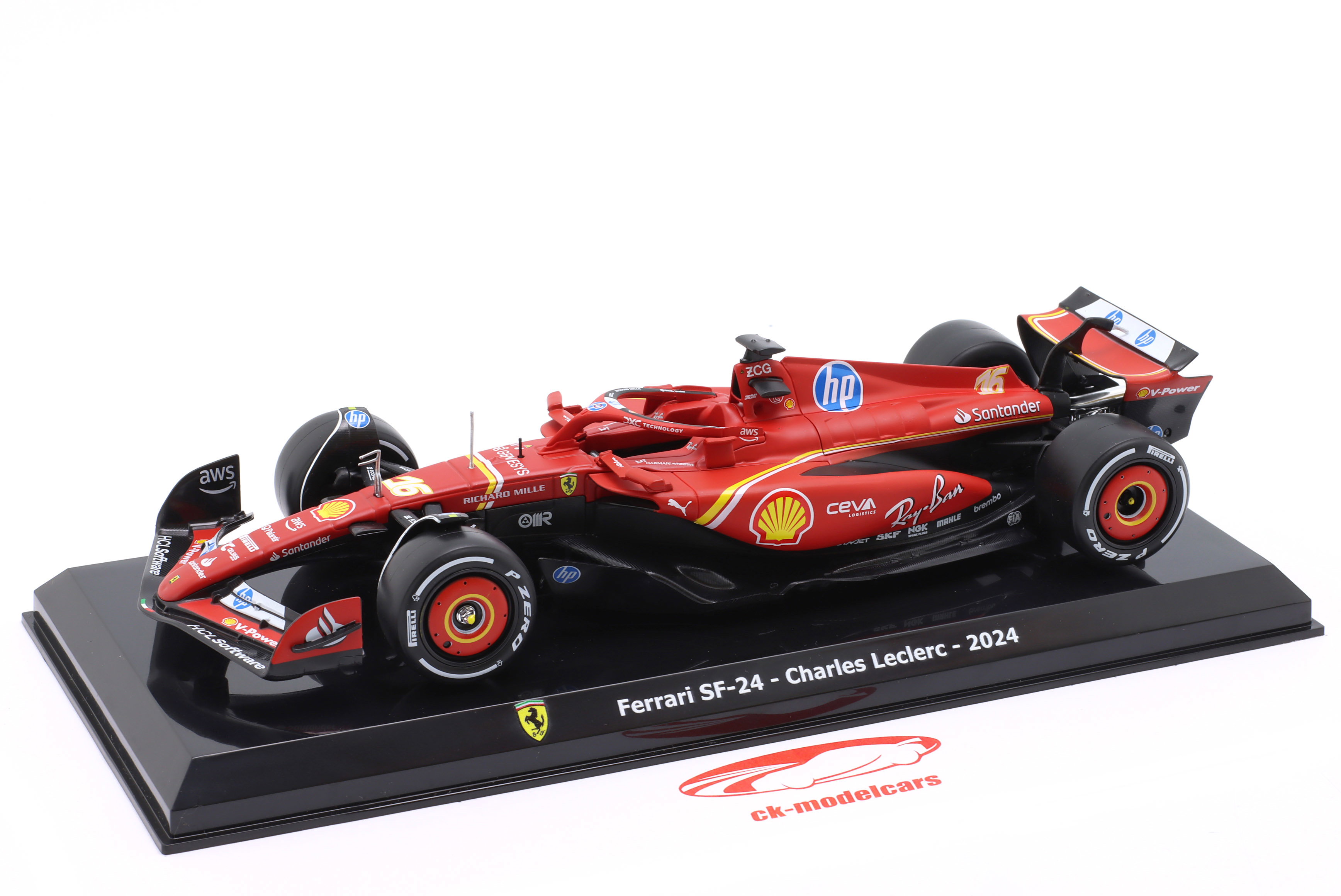 Premium Collectibles 1:24 Charles Leclerc Ferrari SF-24 #16 式 1