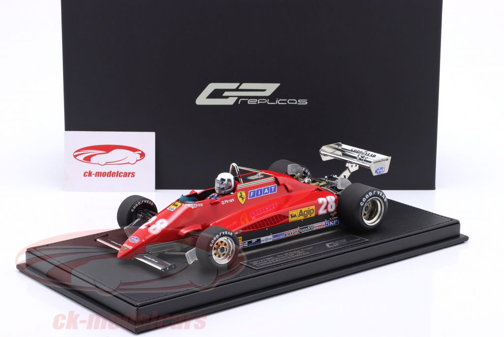 GP Replicas 1:18 D. Pironi Ferrari 126C2 #28 Winner Dutch GP