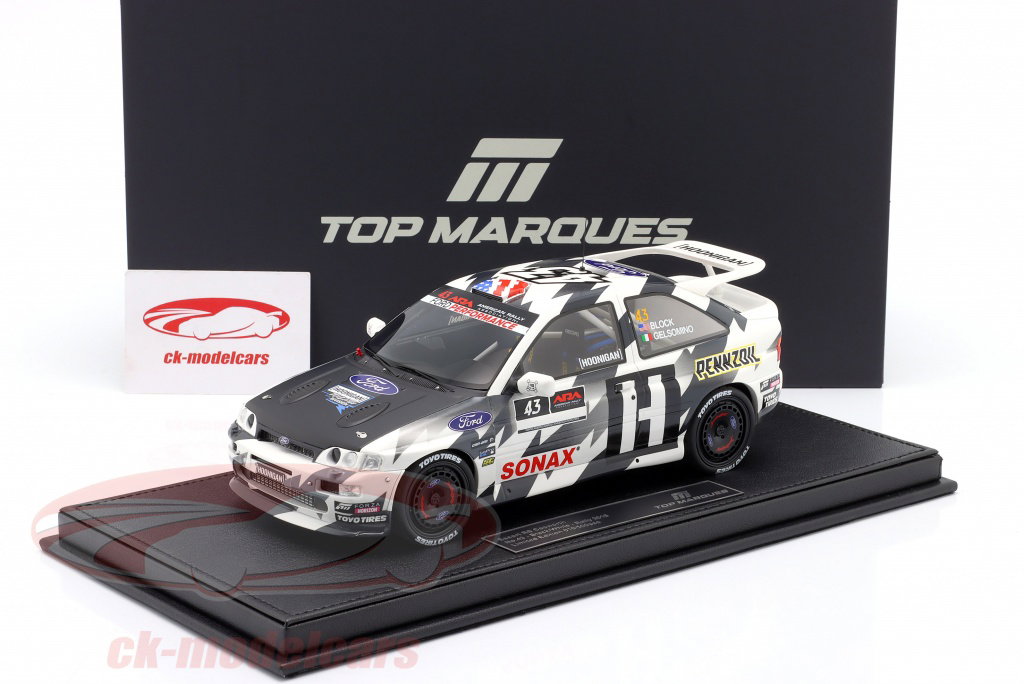 TopMarques 1:18 Ford Escort RS Cosworth #43 3rd Oregon Trail