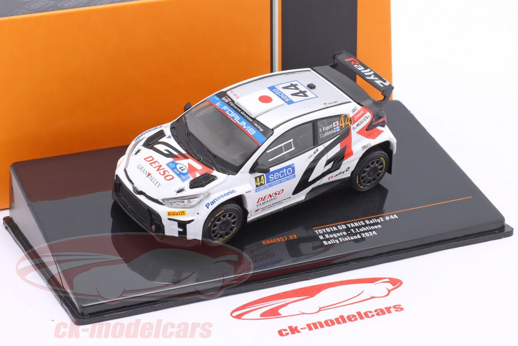 Ixo 1:43 Toyota GR Yaris Rally2 Rally Finland 2024 Kogure