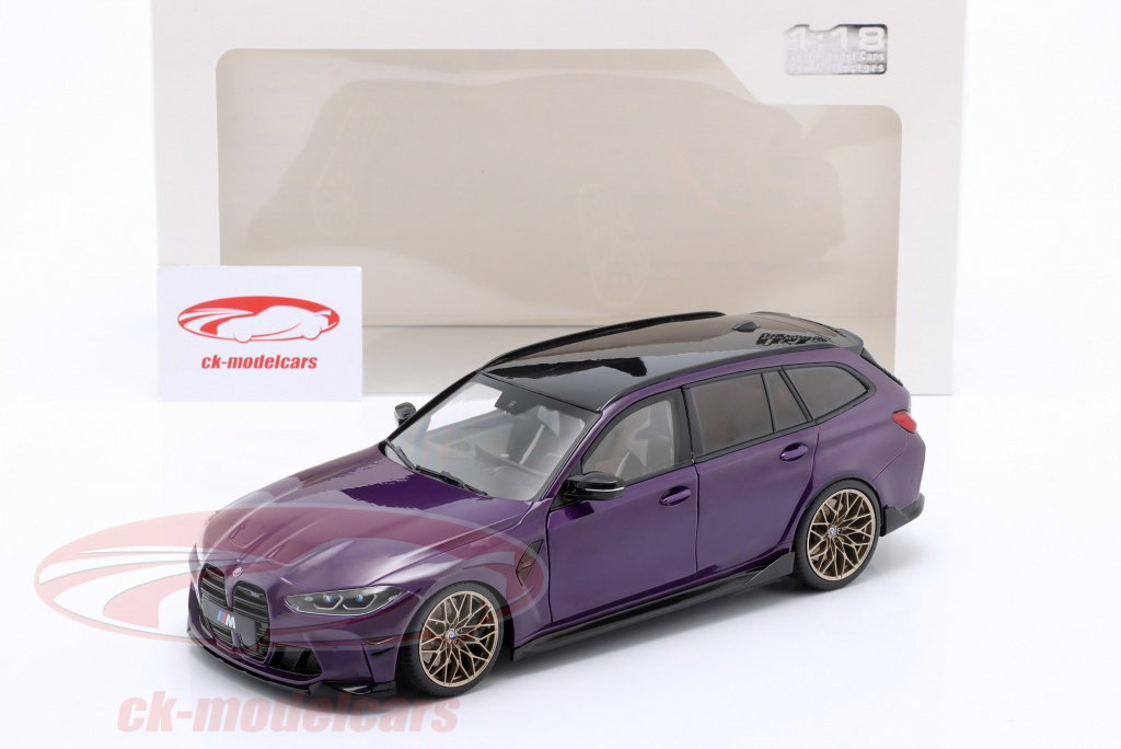 Solido 1:18 BMW M3 (G81) Touring 建設年 2024 紫 メタリック