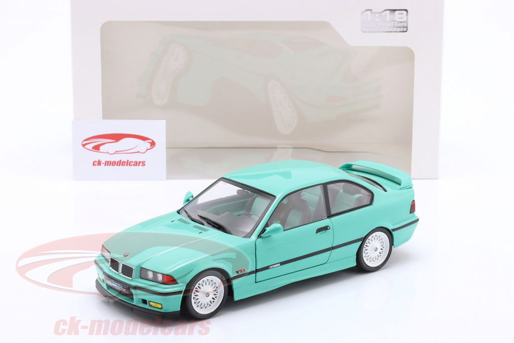 Solido 1:18 BMW M3 (E36) Coupe year 1991 mint green S1803916 model