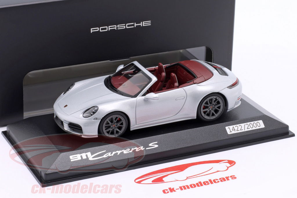 ポルシェ ミニカー Minichamps 1:43 Porsche 911 (992.2) Carrera S コンバーチブル 2024