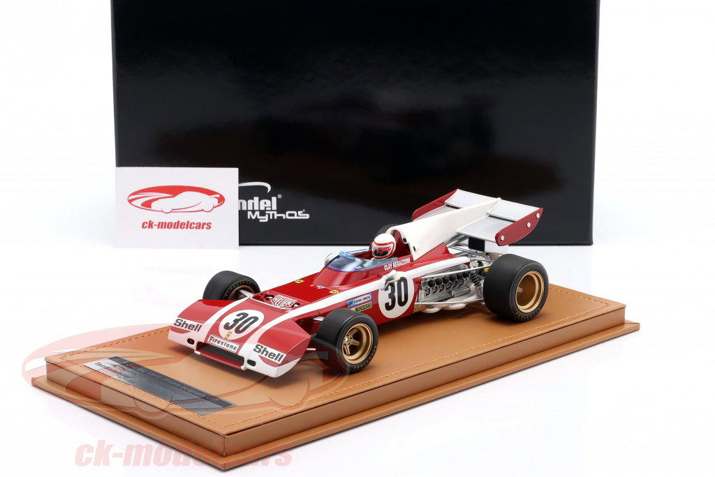 Ferrari 312T 1:18イタリアGP優勝 Clay Regazzoni GP Replicas 1:18 Clay Regazzoni Ferrari 312B2 #3 3rd Dutch GP ミニカー