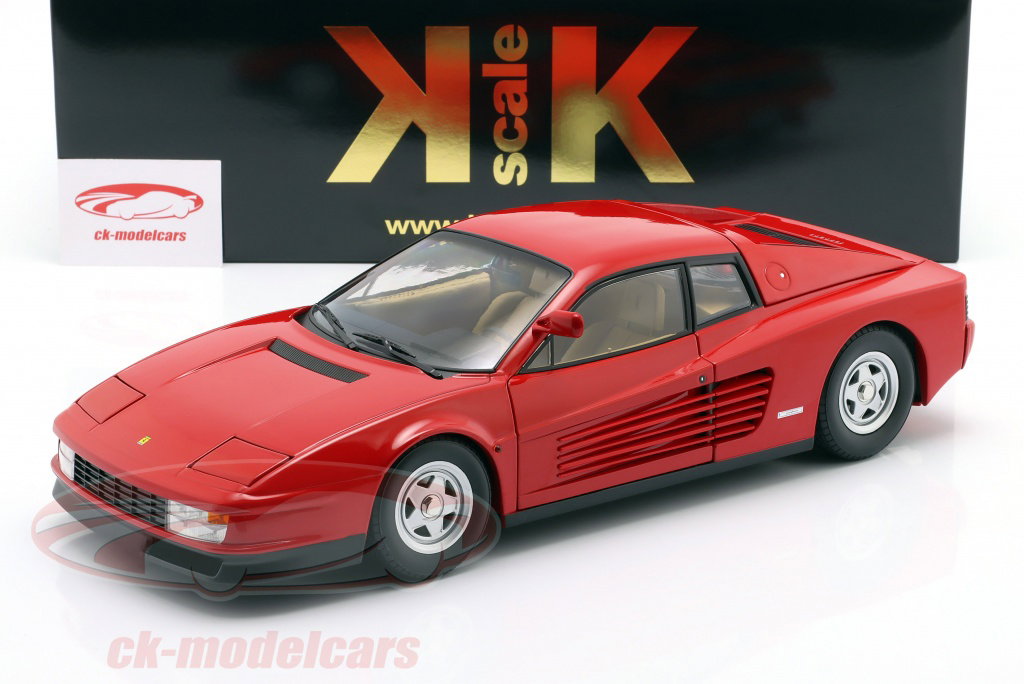 KK-Scale 1:12 Ferrari Testarossa Monospecchio 建設年 1984 赤