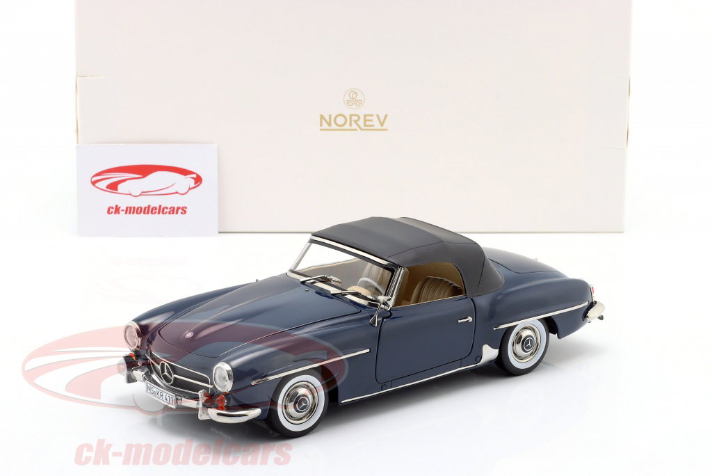 Norev 1:18 Mercedes-Benz 190 SL Year 1957 blue 183403 model car