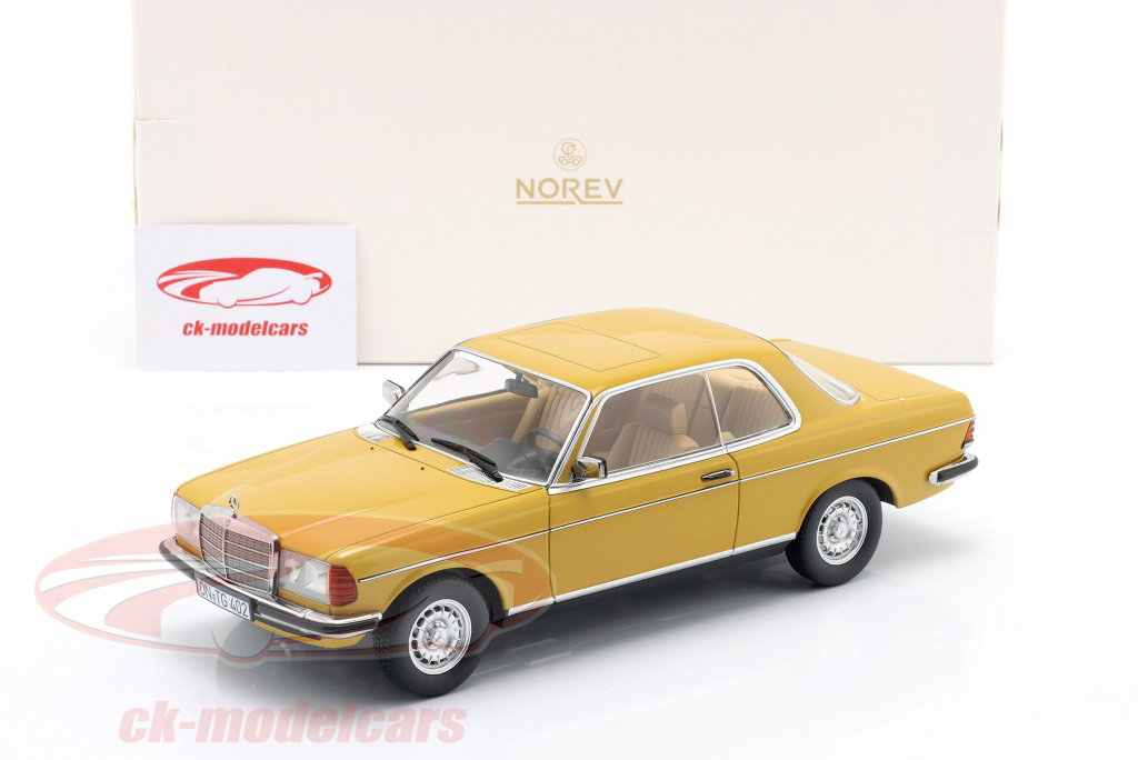 Norev 1:18 Mercedes-Benz 280 CE Year 1980 Sahara yellow 183985