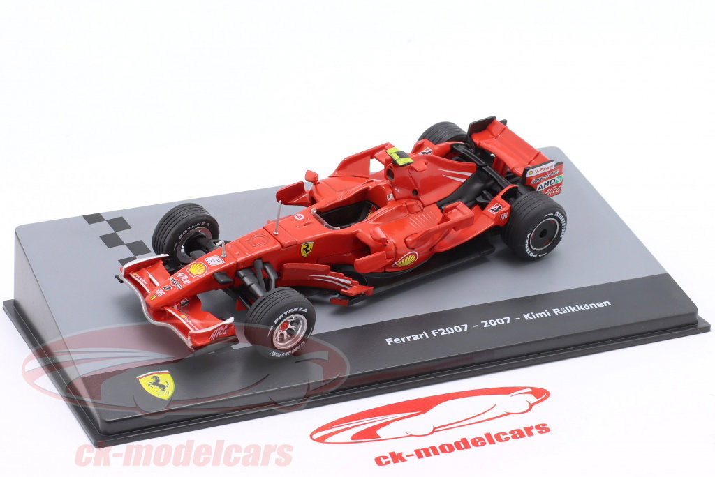 Altaya 1:43 Kimi Räikkönen Ferrari F2007 #6 Formula 1 World