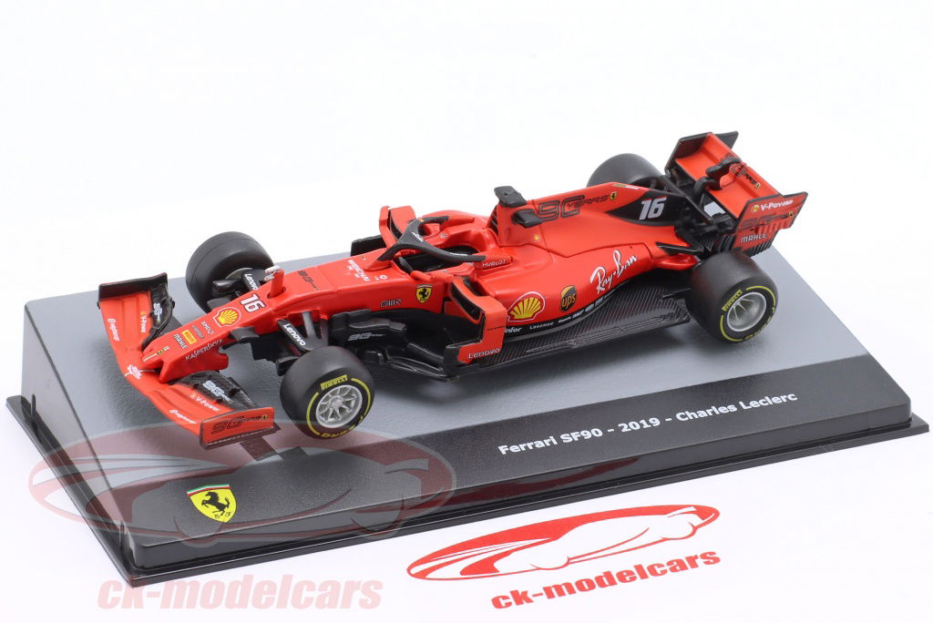 Altaya 1:43 Charles Leclerc Ferrari SF90 #16 Formel 1 2019