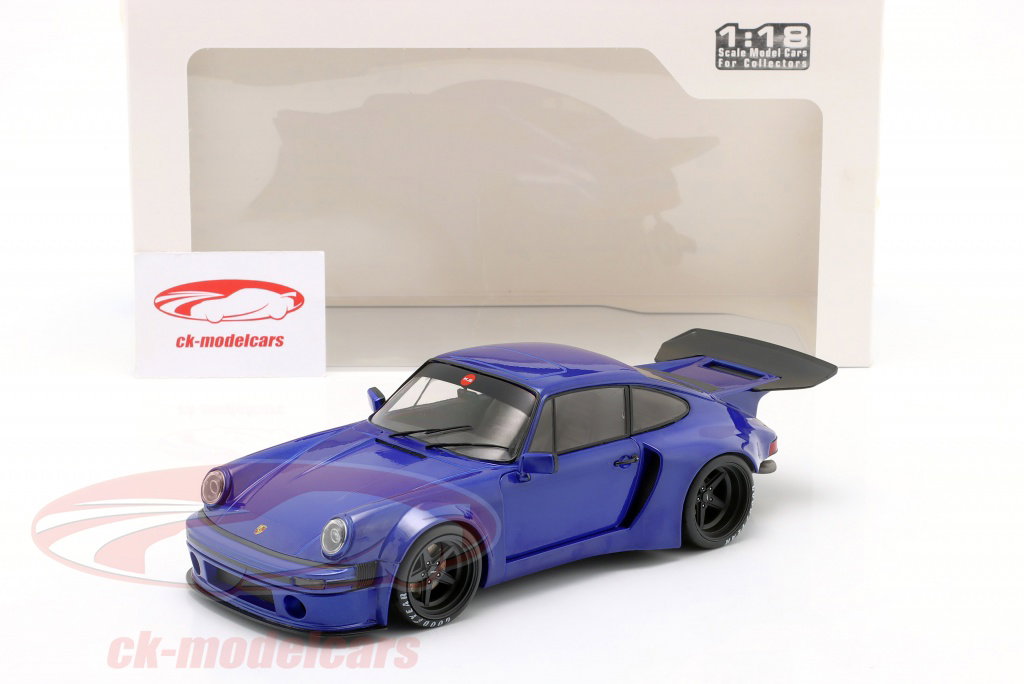 Solido 1:18 Porsche 911 KS-R by Khyzyl Saleem 2024 dark blue