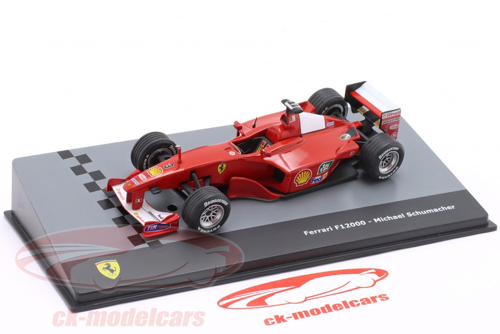 Altaya 1:43 M. Schumacher Ferrari F1-2000 #3 Formula 1 World