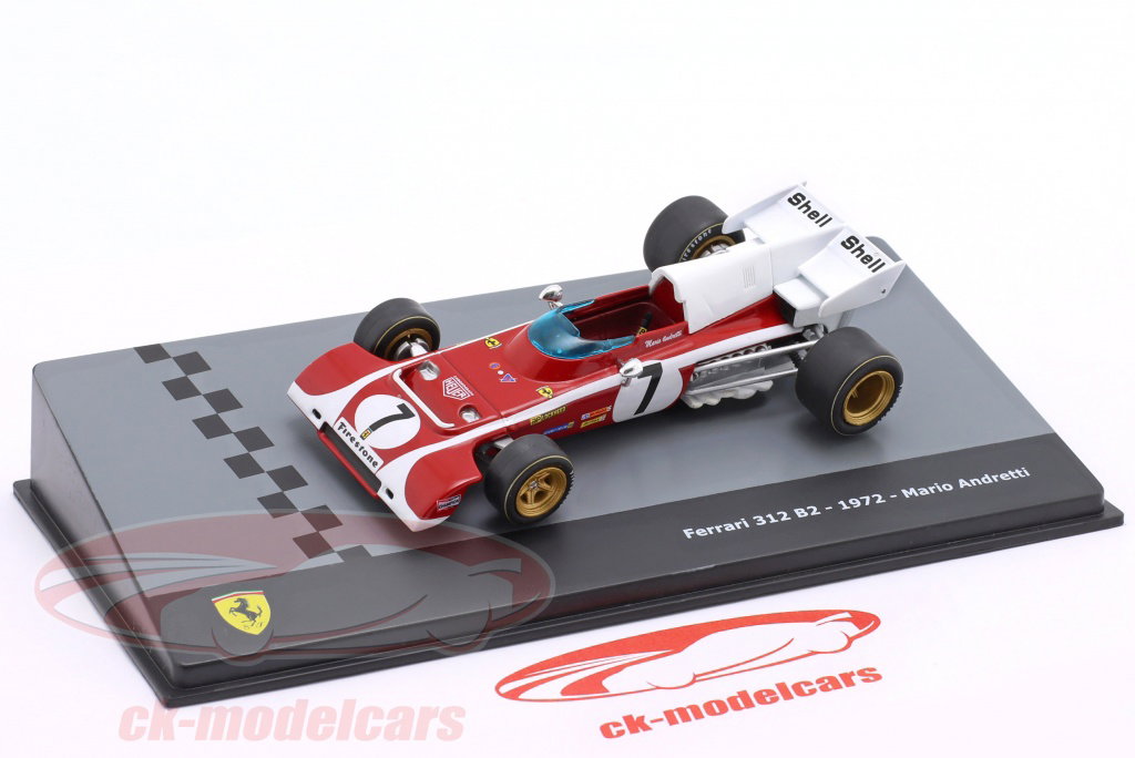Altaya 1:43 Mario Andretti Ferrari 312B2 #7 Formula 1 1972