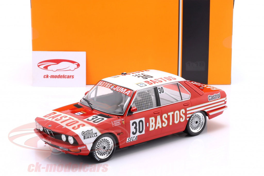 Ixo 1:18 BMW 528i #30 Winner 24h Spa 1982 Heyer, Joosen, Hahne