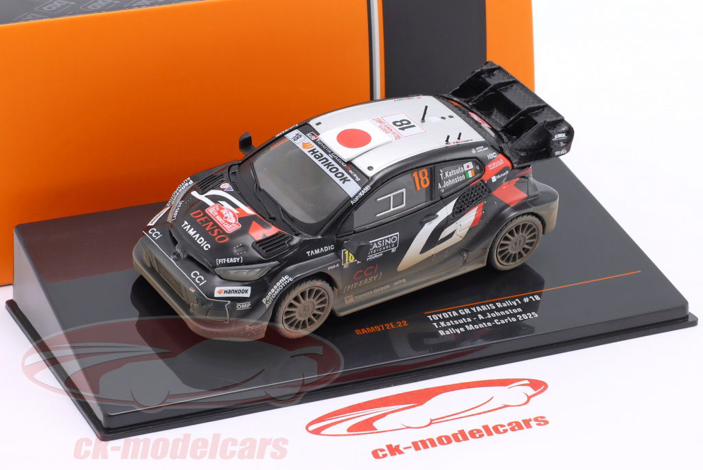 Ixo 1:43 Toyota GR Yaris Rally1 #18 Rallye Monte Carlo 2025