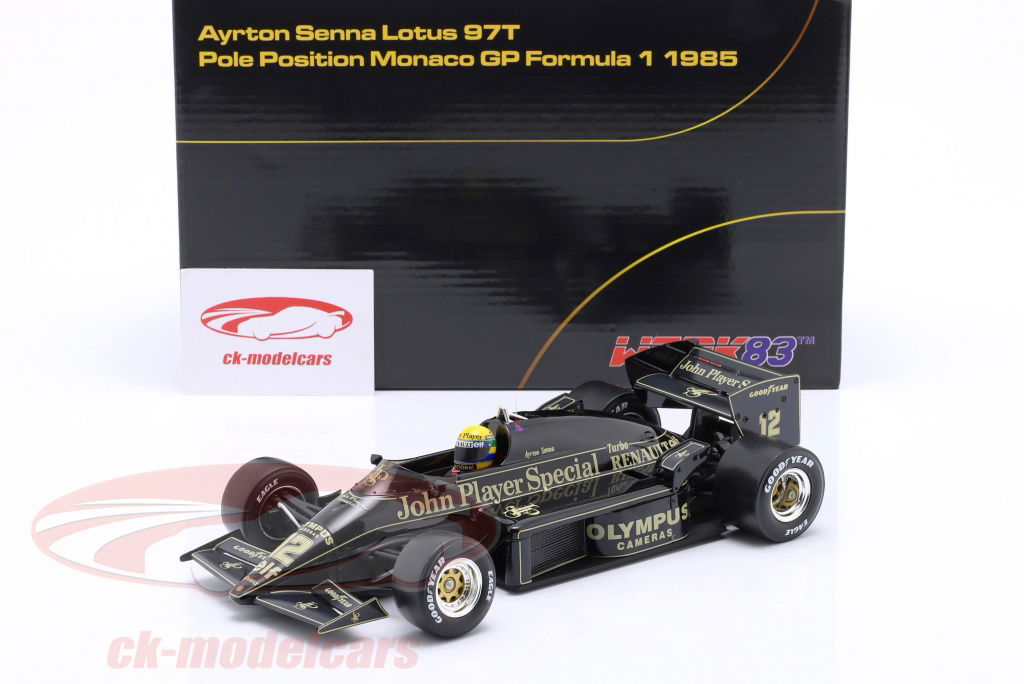 Lotus 97T サンマリノGP 1985 f1 ミニカー Lotus 97T サンマリノGP 1985 f1 ミニカー