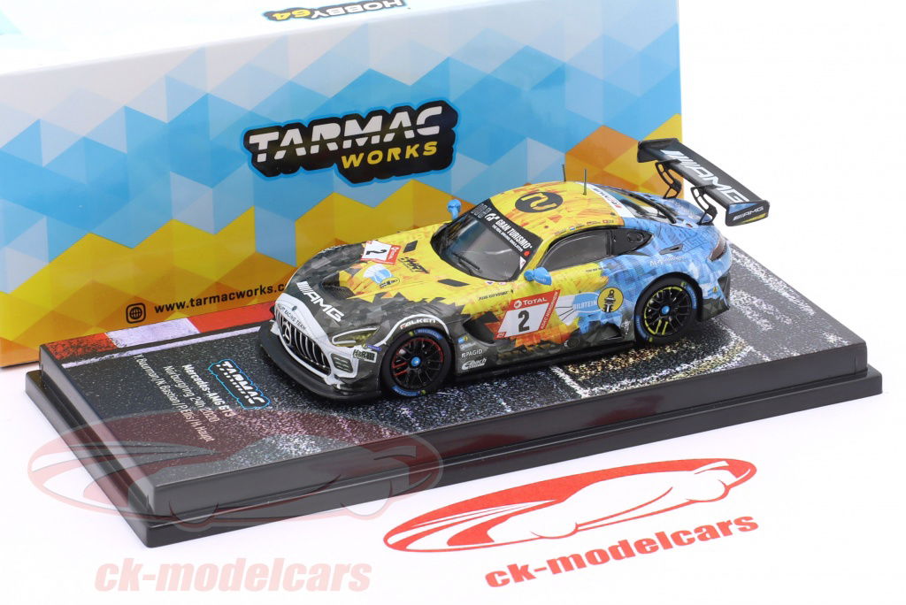 Mercedes-AMG GT3 Evo #2 24h Nürburgrung Tarmac Works 1:64 Mercedes-AMG GT3 Evo #2 8th 24h Nürburgring 2020