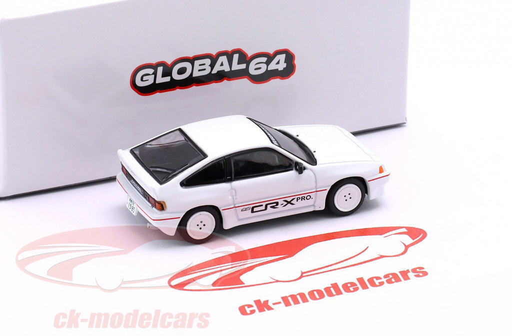 Tarmac Works 1:64 Honda Ballade Sports Mugen CR-X Pro 白 T64G