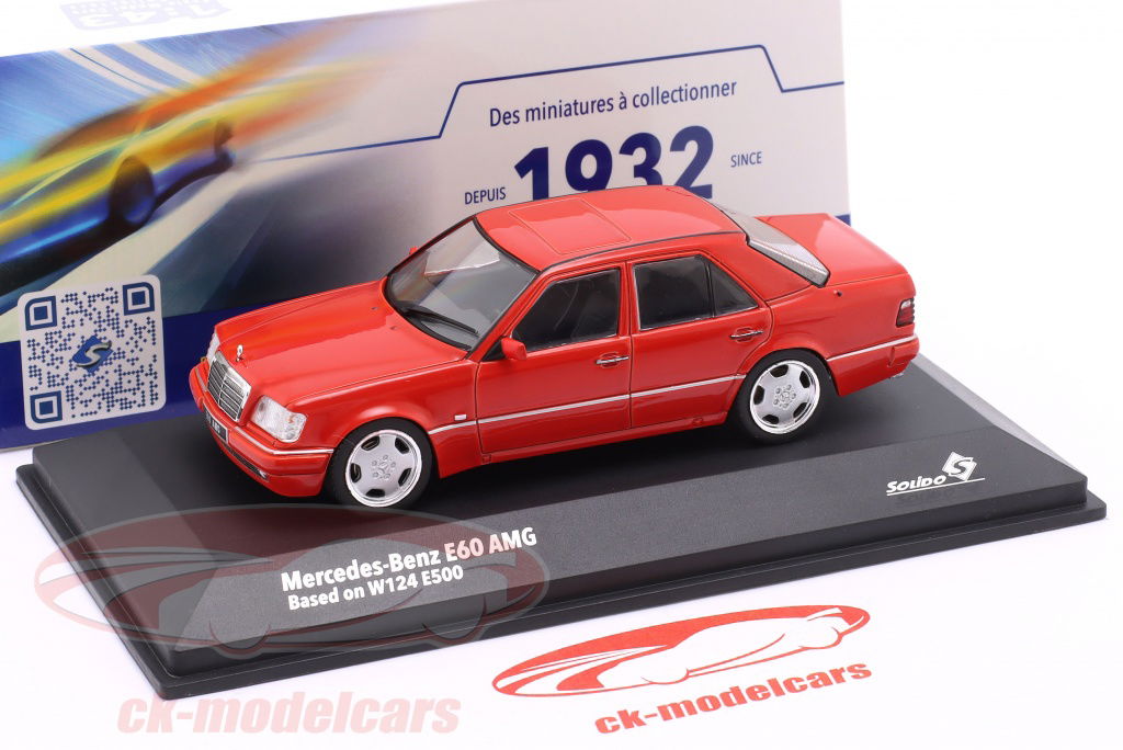 Solido 1:43 Mercedes-Benz E60 AMG based on W124 E500 1994 signal