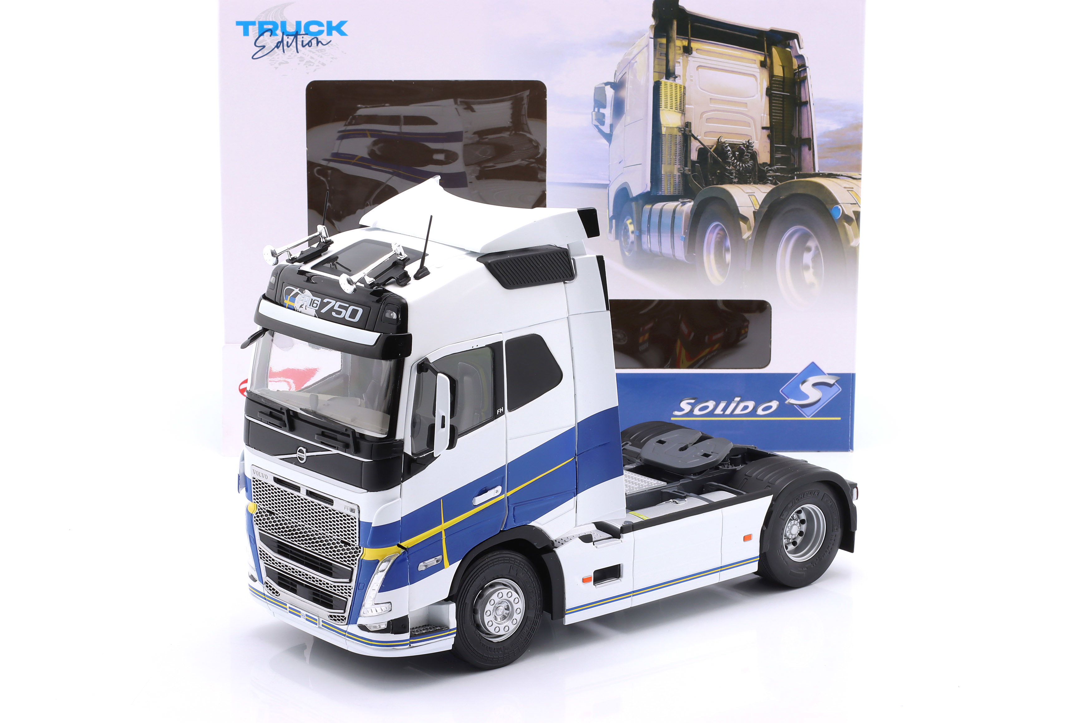 Solido 1:24 Volvo FH16 Globetrotter XL SZM Göteborg Edition 2019