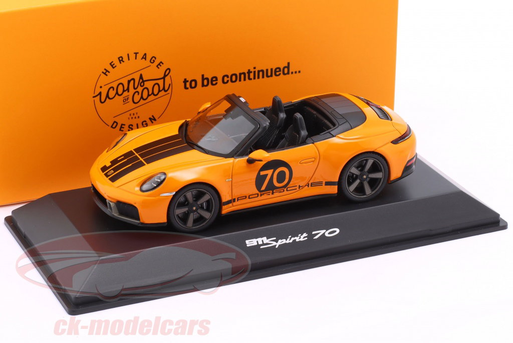 Spark 1:43 Porsche 911 (992.2) Convertible Spirit 70 year 2025