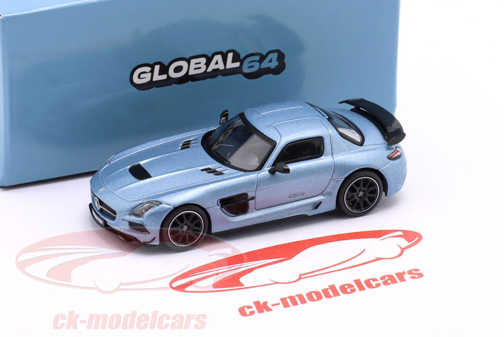 Tarmac Works 1:64 Mercedes-Benz SLS AMG Coupe Black Series dull