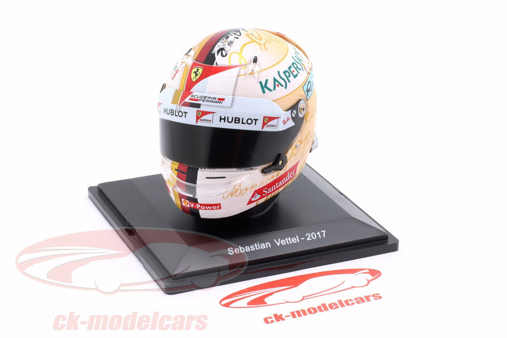 Spark 1:5 Sebastian Vettel Ferrari #5 勝者 Monaco GP 式 1 2017