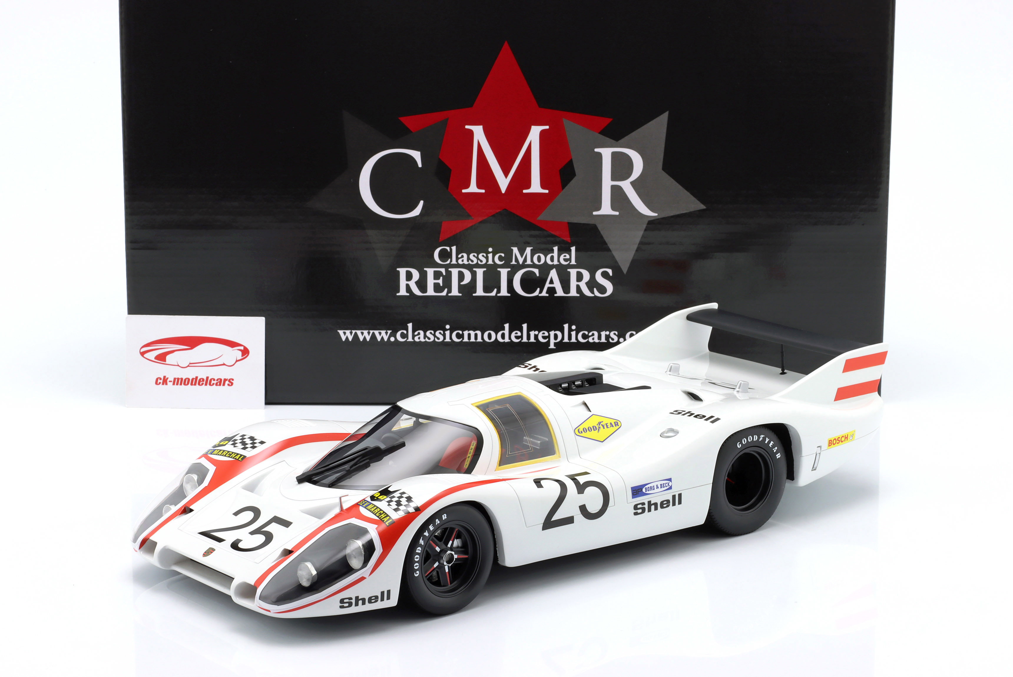 CMR 1:12 Porsche 917 LH #25 Pole Position 24h LeMans 1970 Elford